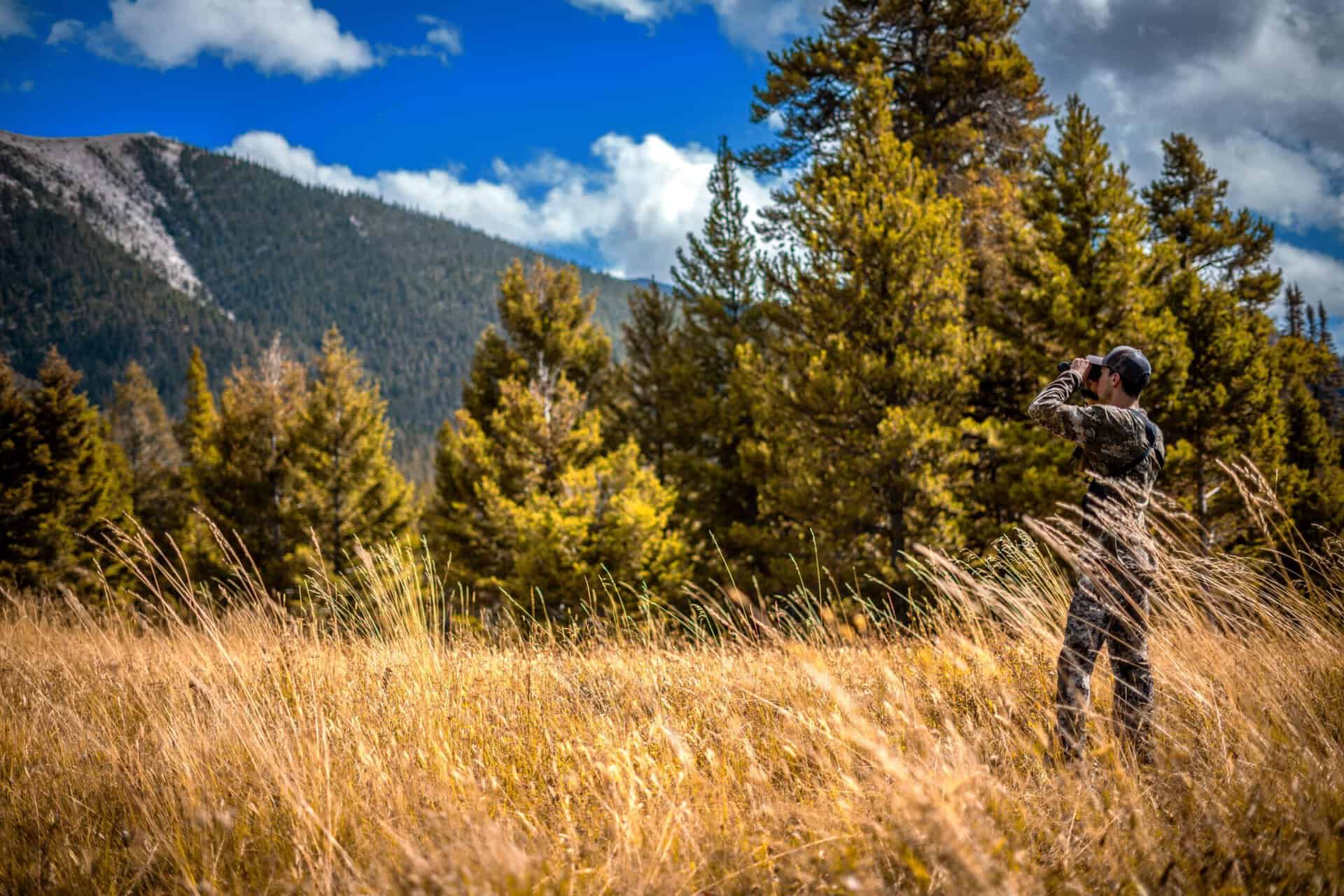 Hunting in the mountains